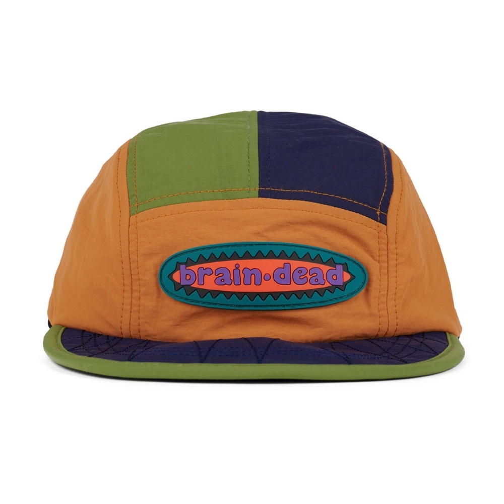 BRAIN DEAD nylon camp hat.